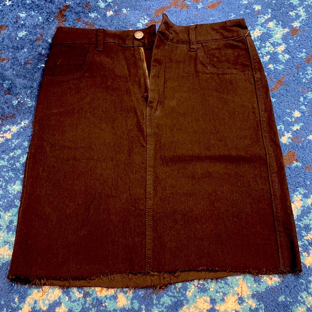 Denim skirt
